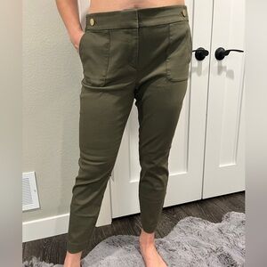 LOFT Olive Cropped Women's Pants